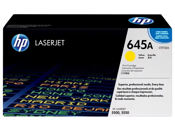 HP 645A Yellow Original LaserJet Toner