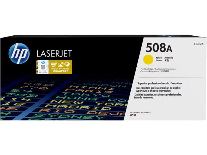 HP 508A Yellow Original LaserJet Toner Cartridge