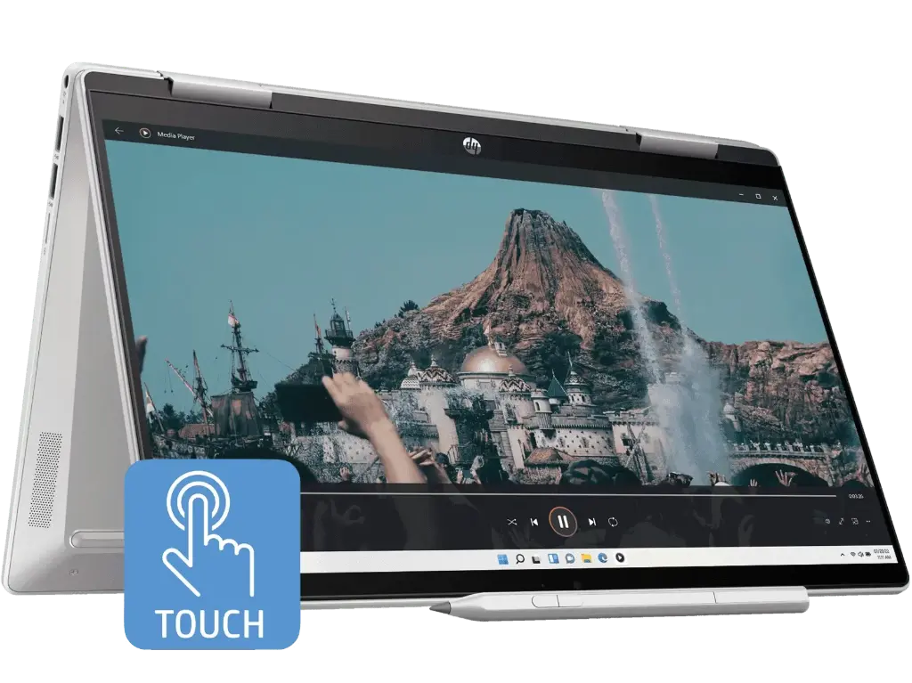 HP Pavilion x360 14 inch 2-in-1 Laptop 14-ek2111TU, Silver