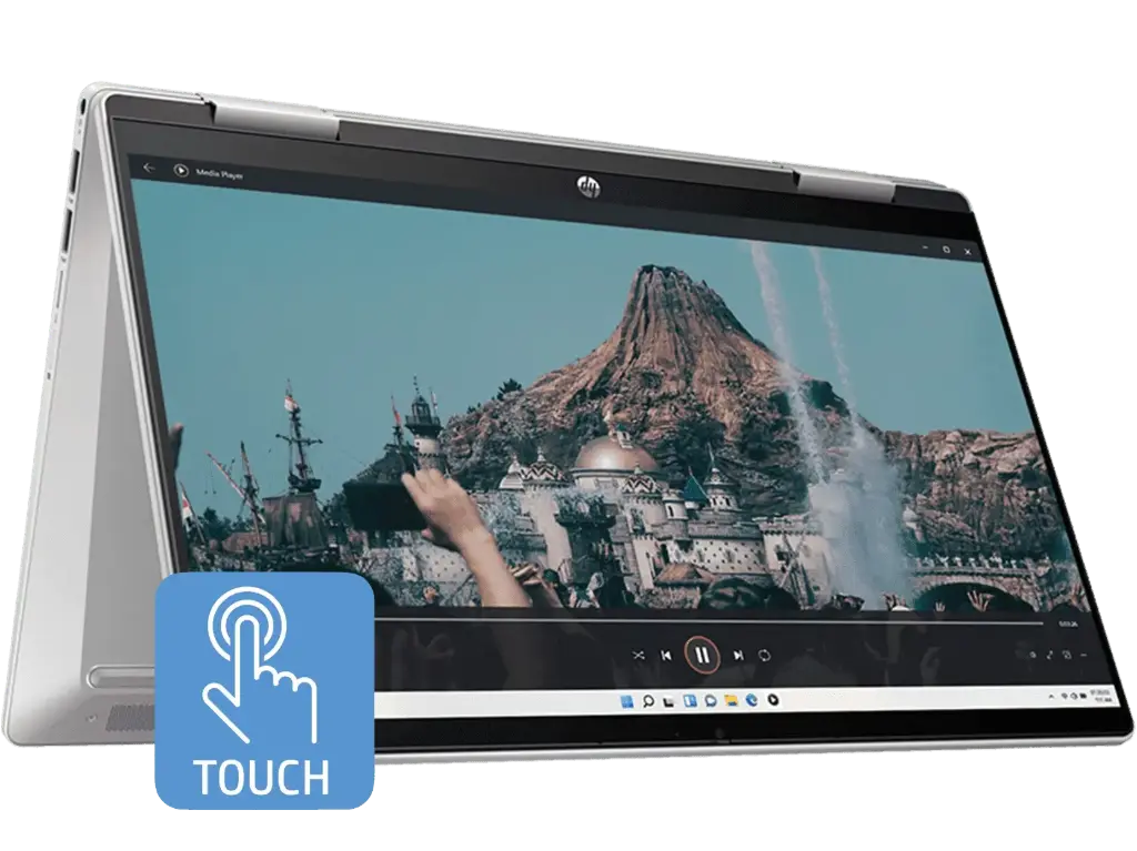 HP Pavilion x360 14 inch 2-in-1 Laptop 14-ek2777TU, Silver