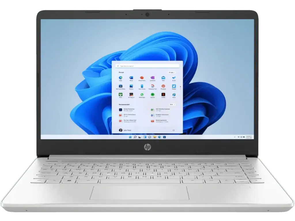 HP 14 inch Laptop 14s-dq5227TU, Silver