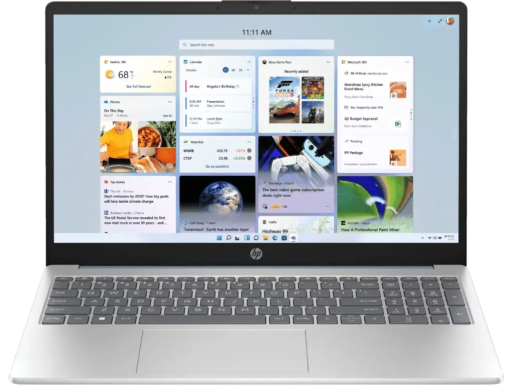 HP 15.6 inch Laptop 15-fd0032TX, Blue