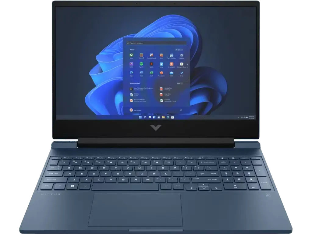 HP Victus 15.6 inch Gaming Laptop 15-fb3778AX, Blue