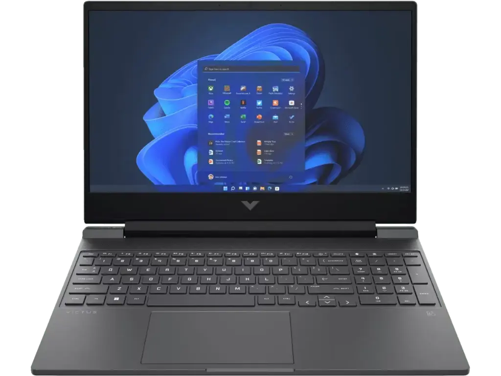 HP Victus 15.6 inch Gaming Laptop 15-fb3777AX, Silver