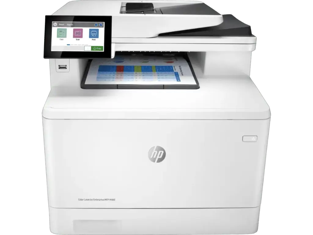 HP Color LaserJet Enterprise M480f Multi function Printer