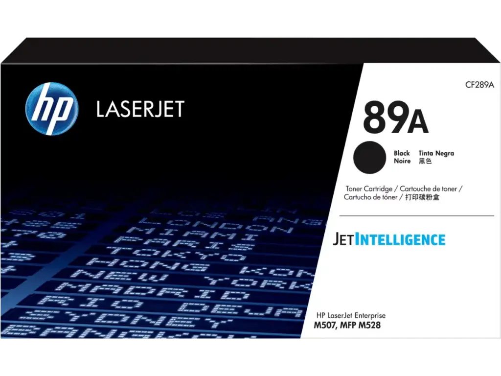HP 89A Black Original LaserJet Toner Cartridge
