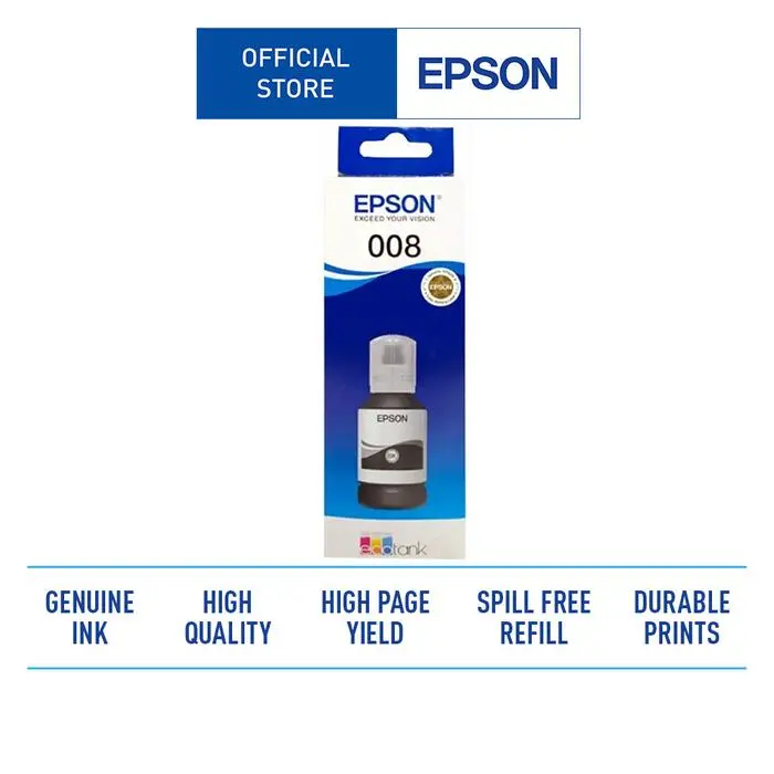 TINTA EPSON FOR INKTANK T008 BLACK