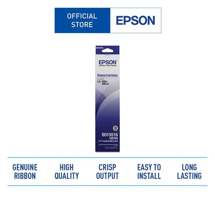 Epson LX300 Ribbon S015516 (8750)  