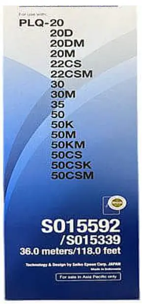 PITA EPSON PLQ-20-30-35-50  (S015339/S015592)