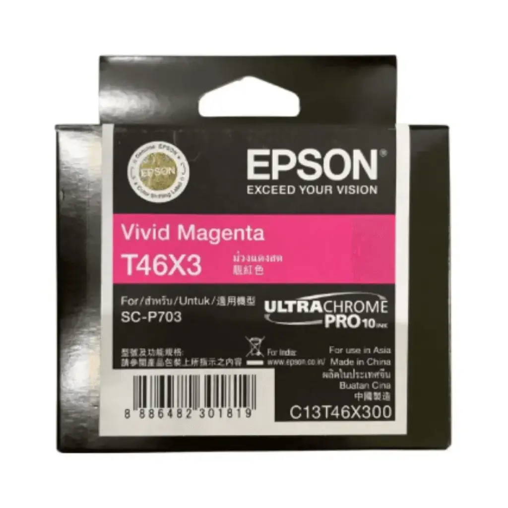 TINTA EPSON PHOTO C13T46X300 SC-P703 VIVID MAGENTA