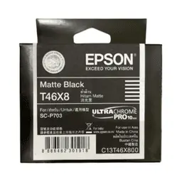 TINTA EPSON PHOTO C13T46X800 SC-P703 MATTE BLACK