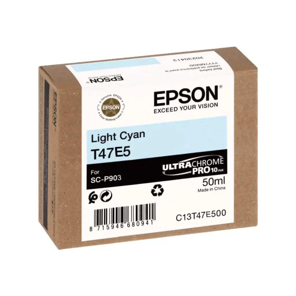 TINTA EPSON PHOTO C13T47E500 SC-P903 LIGHT CYAN