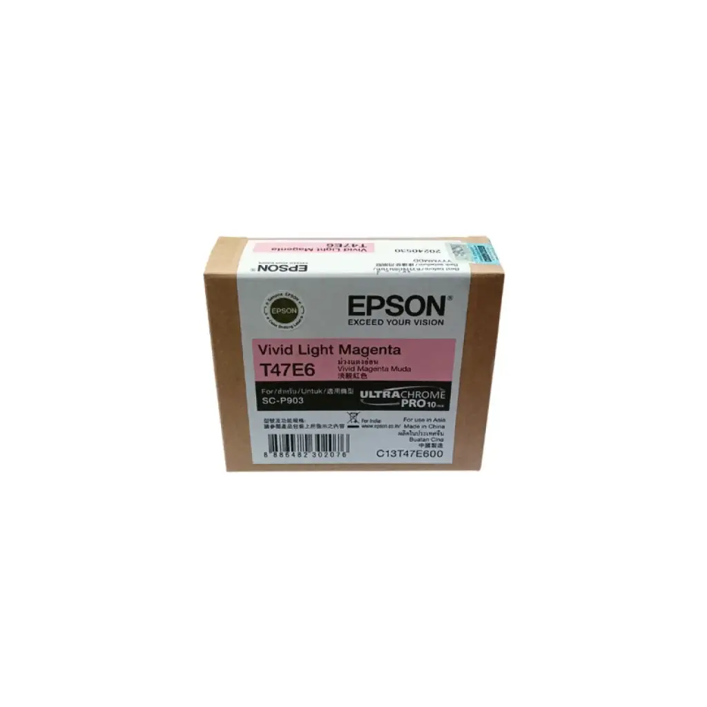 TINTA EPSON PHOTO C13T47E600 SC-P903 VIVID LIGHT MAGENTA