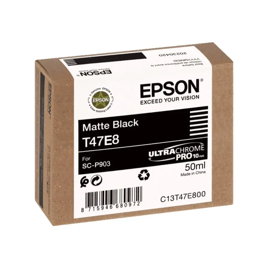 TINTA EPSON PHOTO C13T47E800 SC-P903 MATTE BLACK