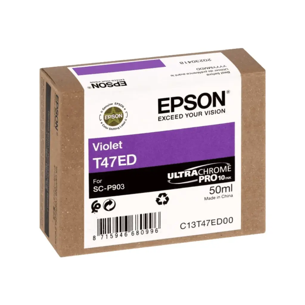 TINTA EPSON PHOTO C13T47ED00 SC-P903 VIOLET
