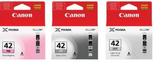 TINTA CLI-42 PHOTO MAGENTA / GREY / LIGHT GREY