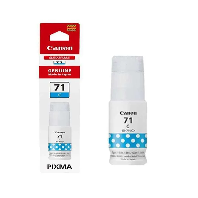 TINTA CANON 71 CYAN