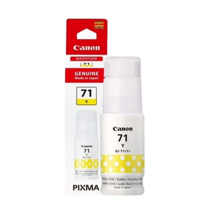 TINTA CANON 71 YELLOW