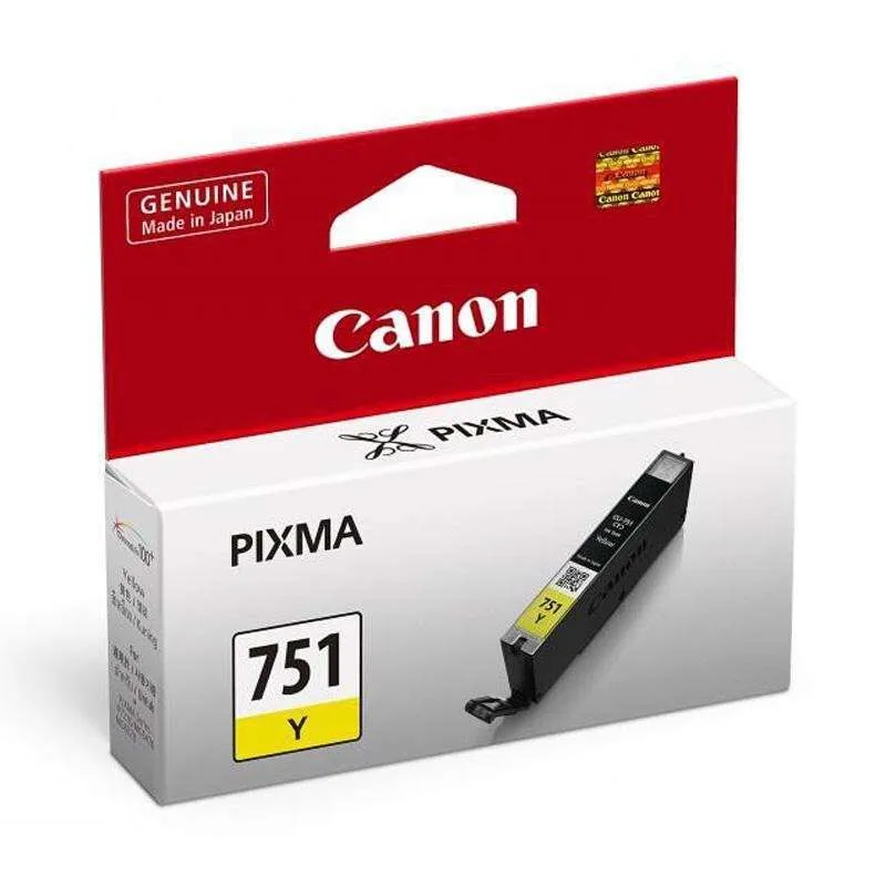 TINTA DAN TONER CANON 751 YELLOW