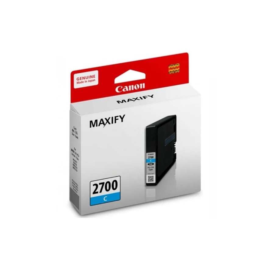 TINTA DAN TONER CANON PGI 2700 CYAN