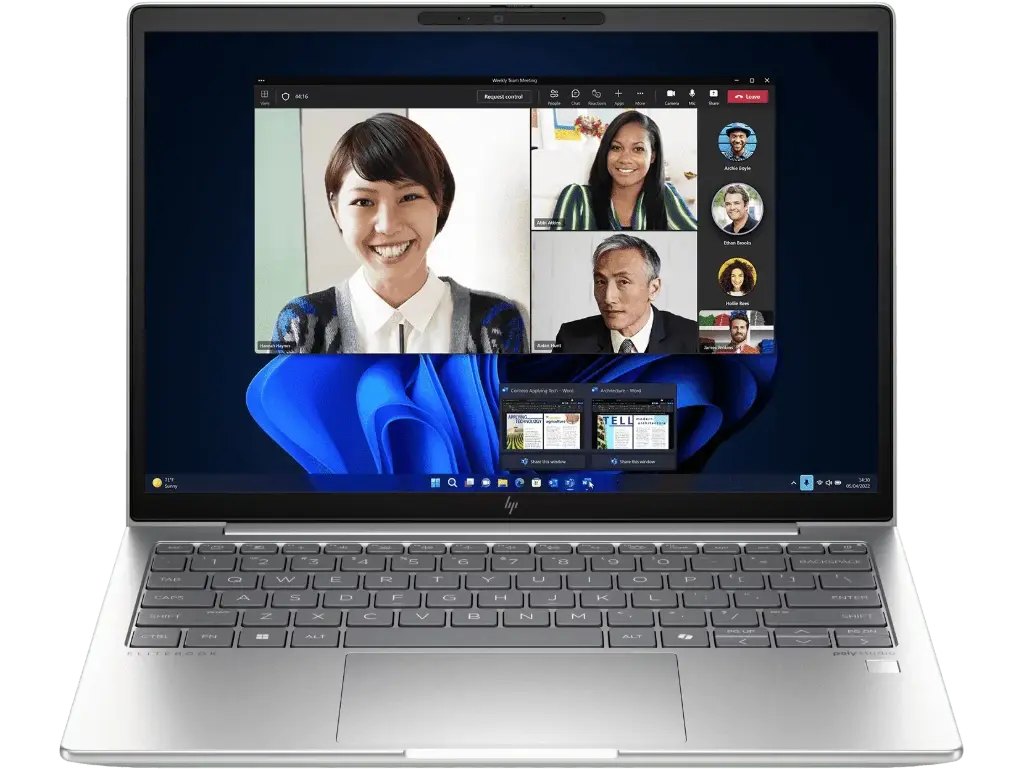 HP EliteBook 630 13.3 inch G11 Business Laptop Wolf Pro Security Edition, Silver