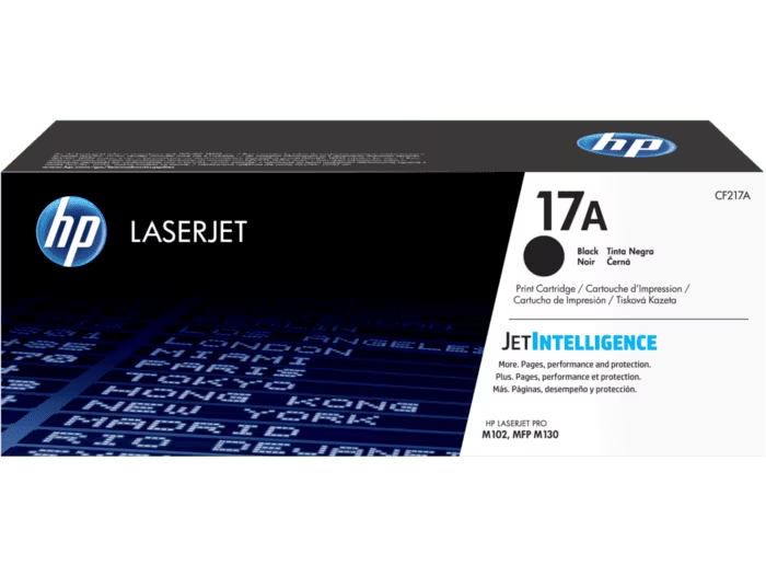 HP 17A Black Original LaserJet Toner