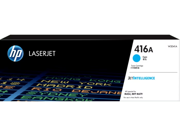 HP 416A Cyan Original LaserJet Toner Cartridge