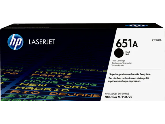 HP 651A Black Original LaserJet Toner