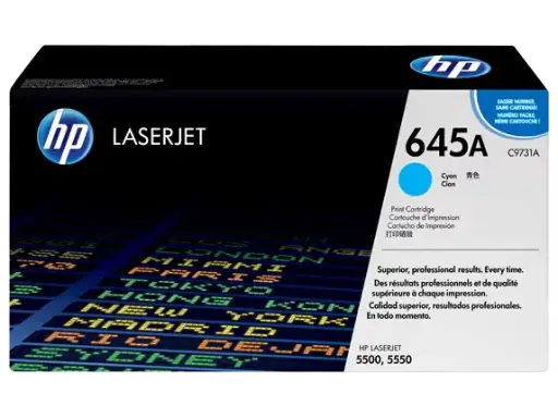 HP 645A Cyan Original LaserJet Toner
