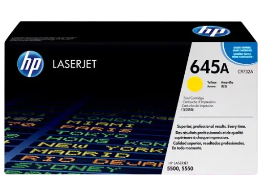 HP 645A Yellow Original LaserJet Toner