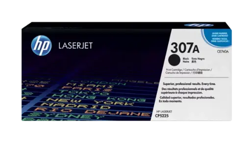 HP 307A Black Original LaserJet Toner Cartridge