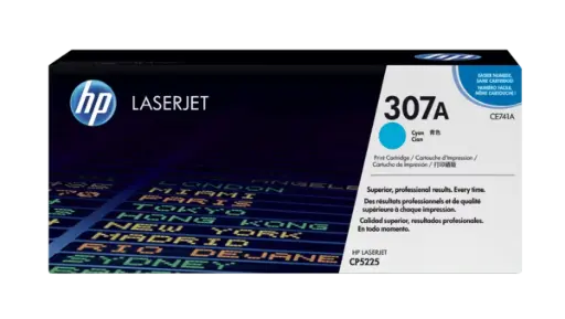 HP 307A Cyan Original LaserJet Toner Cartridge