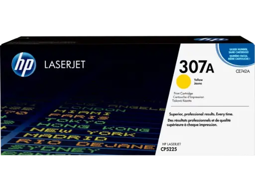 HP 307A Yellow Original LaserJet Toner Cartridge