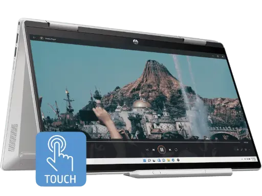 HP Pavilion x360 14 inch 2-in-1 Laptop 14-ek2111TU, Silver