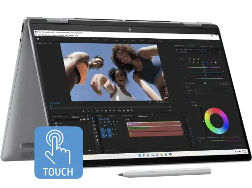 HP Envy x360 14 inch 2-in-1 Laptop 14-fc0777TU, Silver