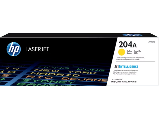 HP 204A Yellow Original LaserJet Toner Cartridge