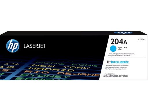 HP 204A Cyan Original LaserJet Toner Cartridge