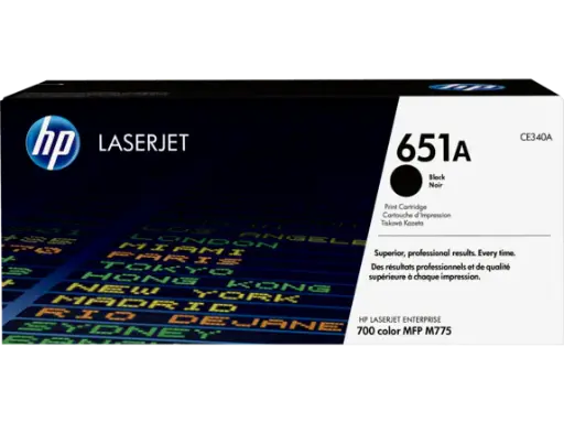 HP 651A Black Original LaserJet Toner